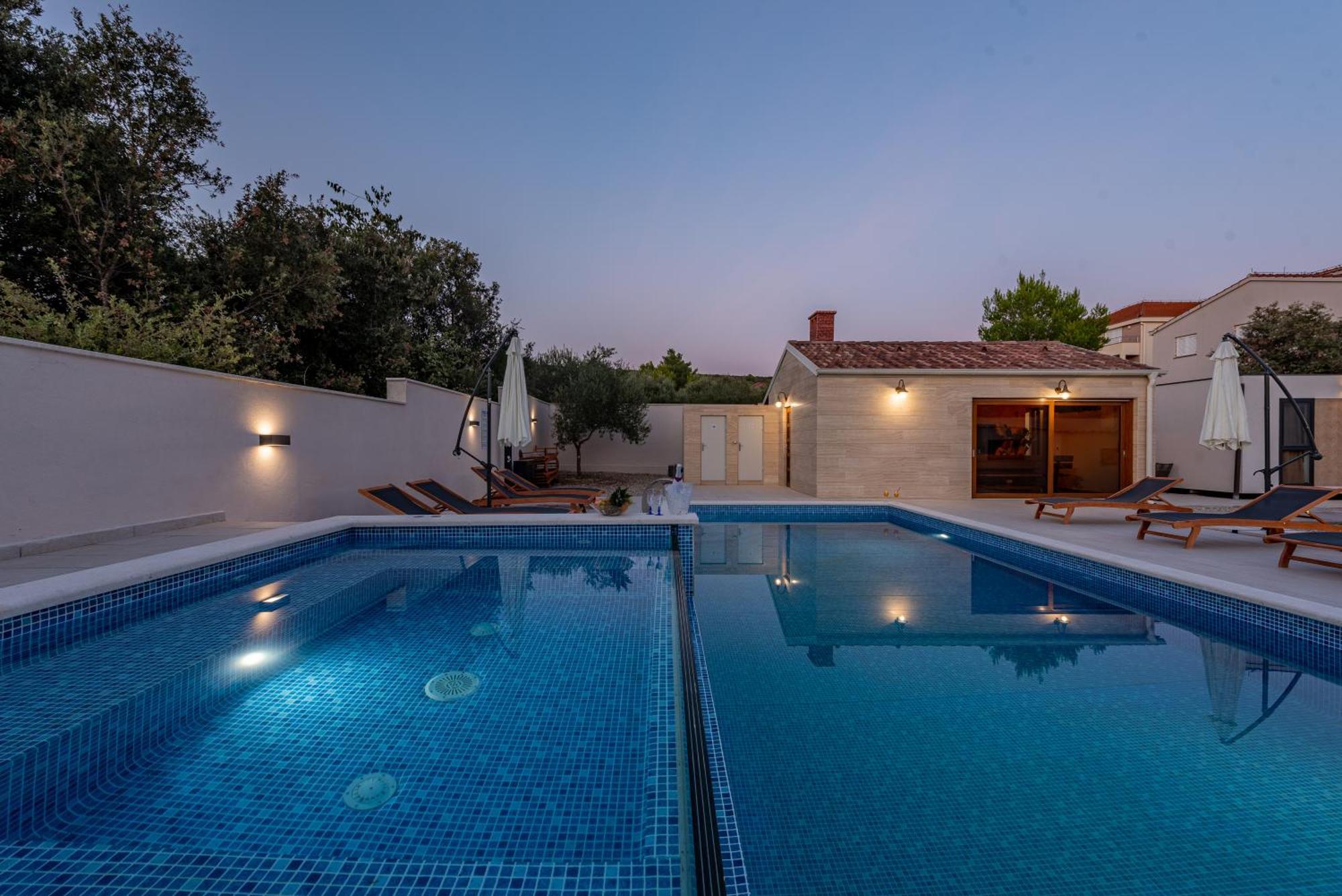 Camp Mrkva Mobile Homes With Pool Sukošan 外观 照片