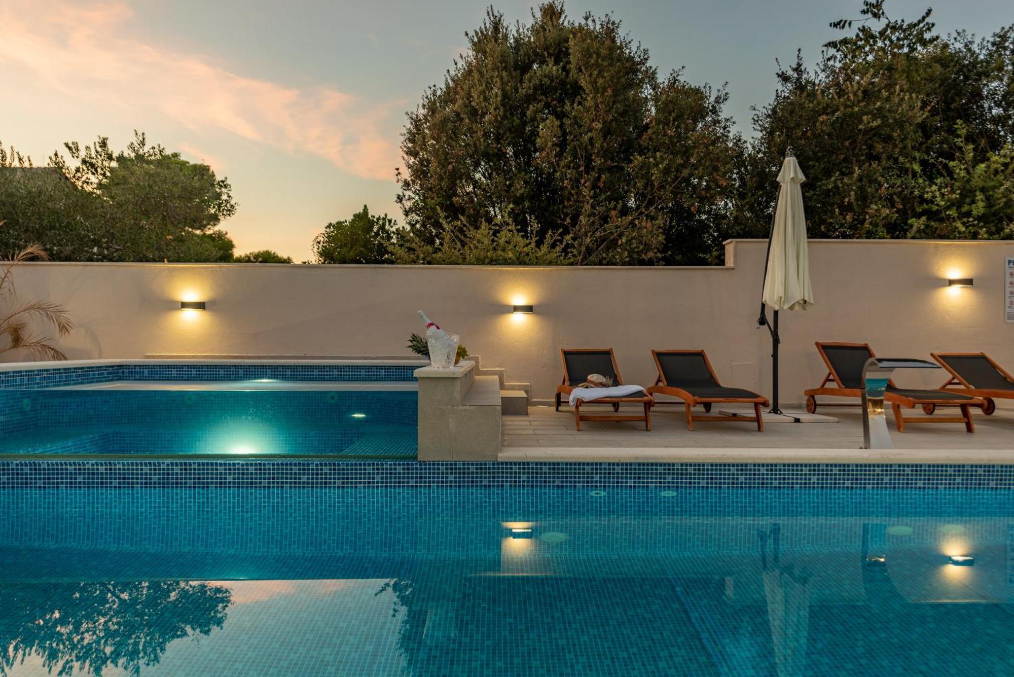 Camp Mrkva Mobile Homes With Pool Sukošan 外观 照片