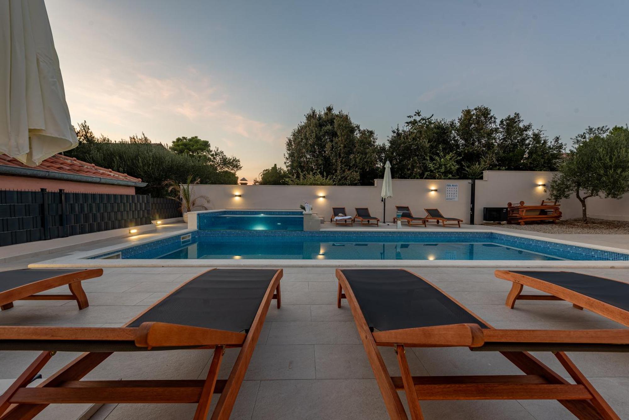 Camp Mrkva Mobile Homes With Pool Sukošan 外观 照片